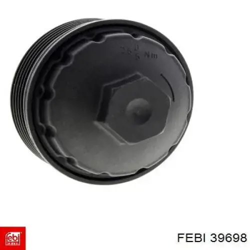 Compre 39698 Febi Tampa do filtro de óleo