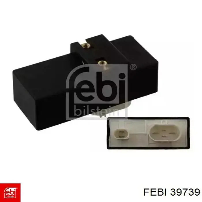 39739 Febi Regulador de revoluções de ventilador de esfriamento (unidade de controlo)