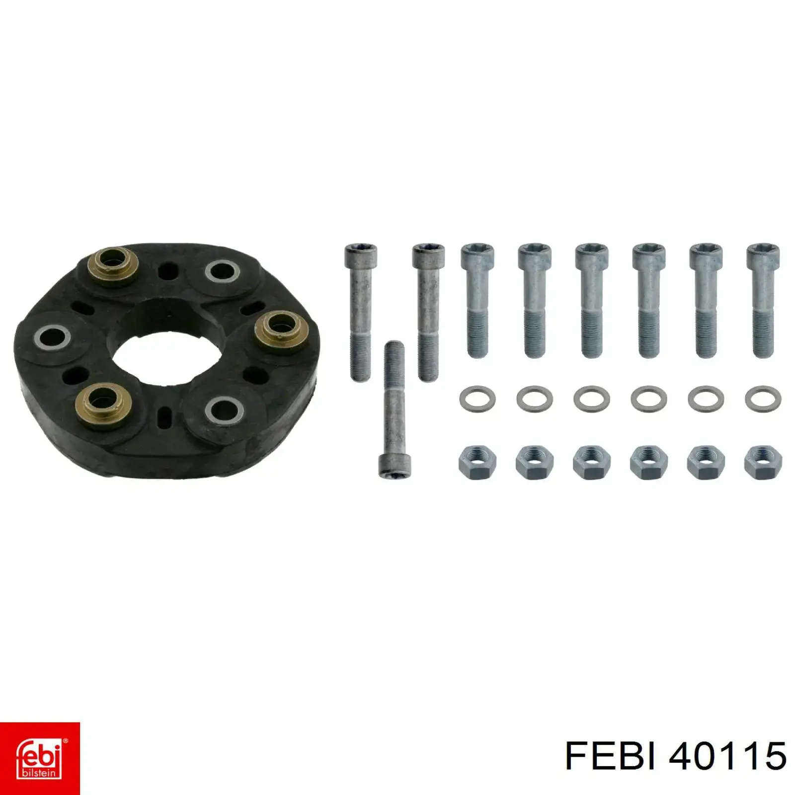 Acoplamento elástico do veio de transmissão Febi 40115 preço, a partir de 76,40 USD