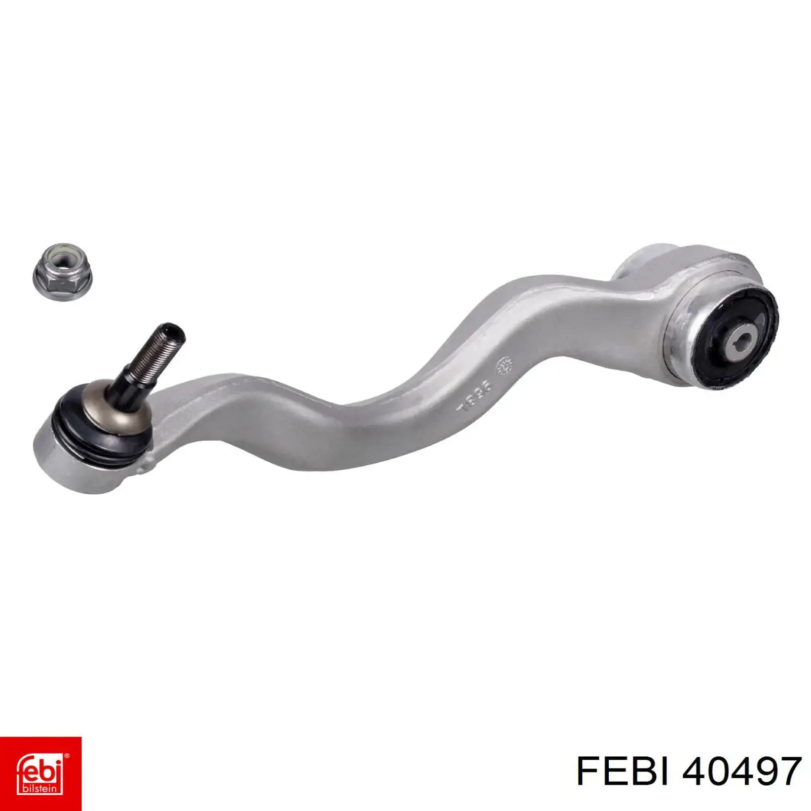 Compre 40497 Febi Bloco silencioso dianteiro do braço oscilante inferior