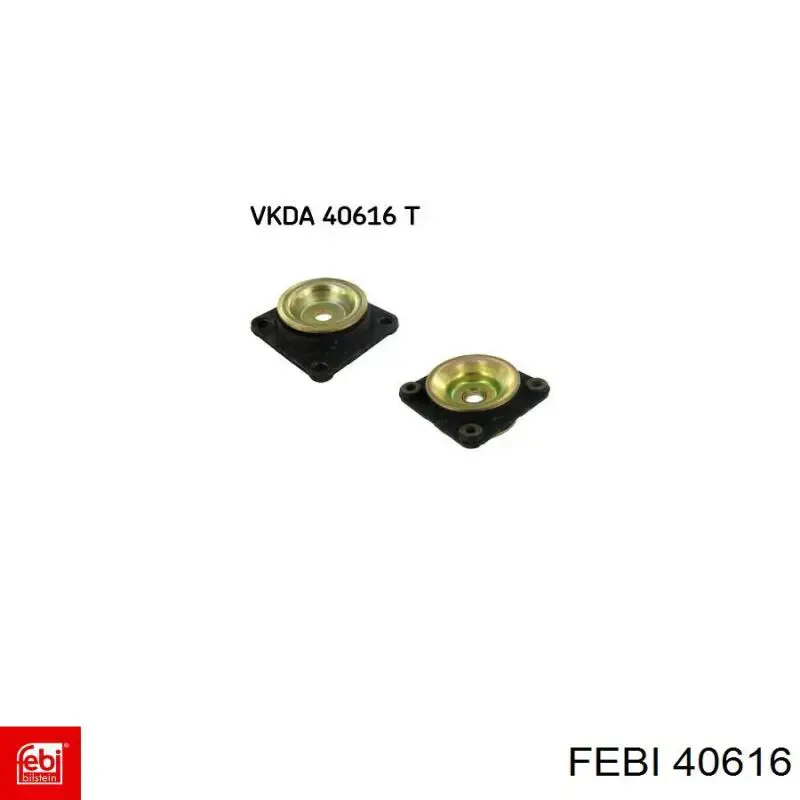 Compre 40616 Febi Bloco silencioso de estabilizador (do eixo) de eixo suspenso
