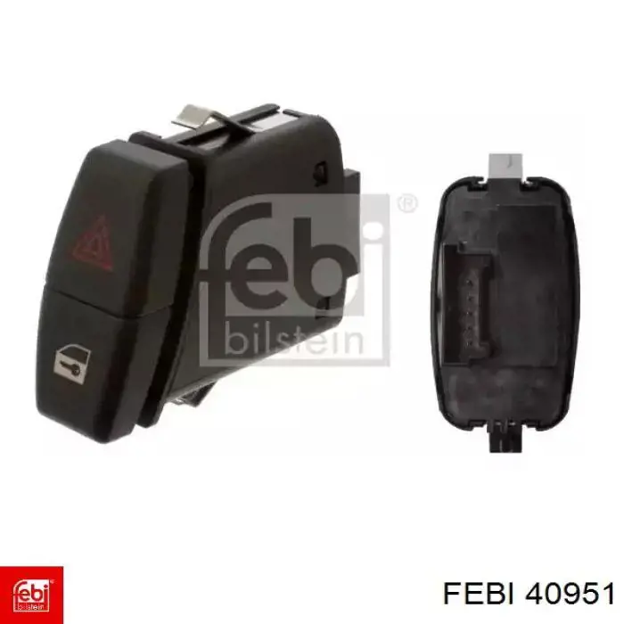 40951 Febi Botão de ativação do sinal de emergência