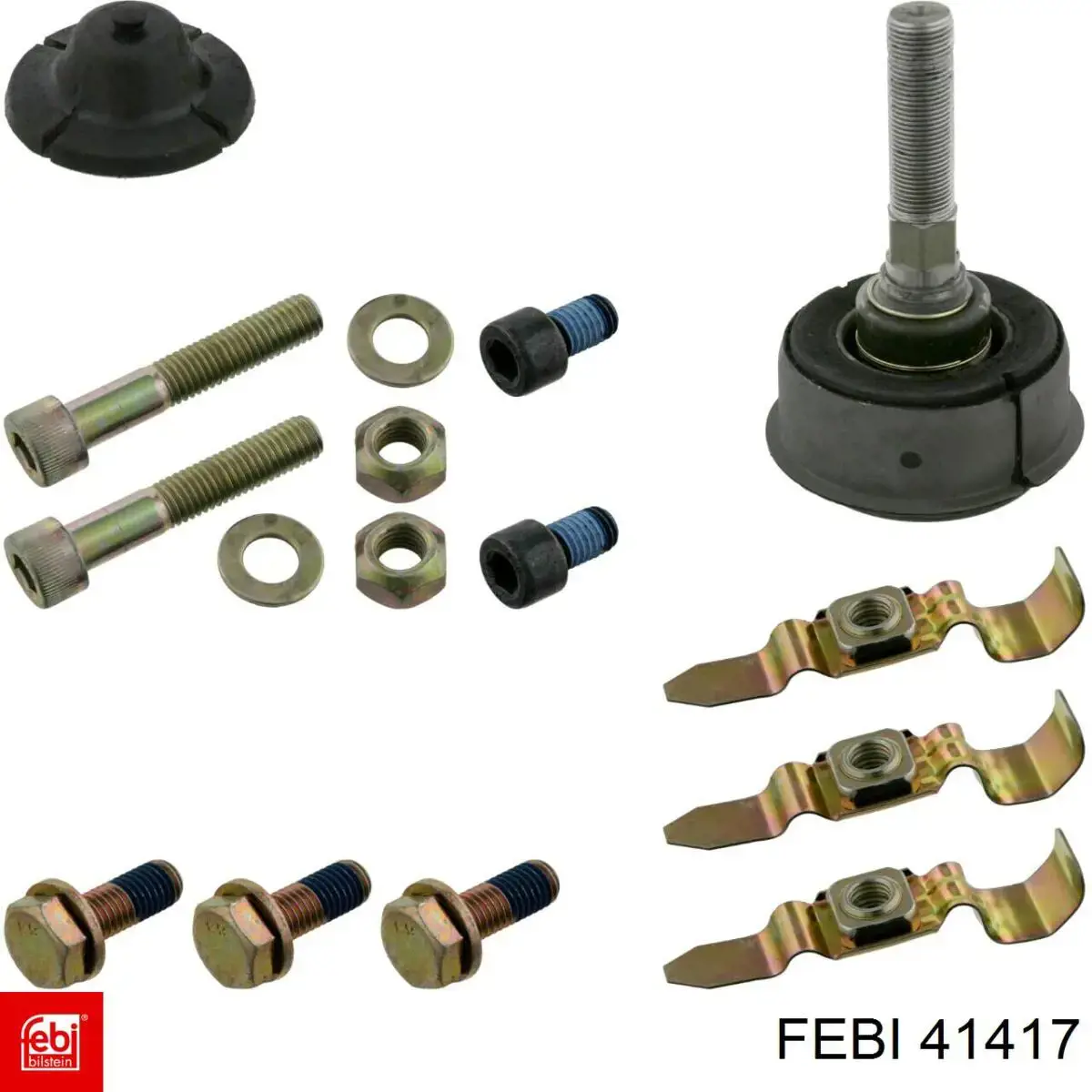 Compre 41417 Febi Bloco silencioso dianteiro do braço oscilante inferior