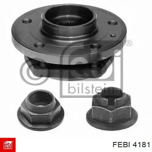 Compre 4181 Febi Bloco silencioso de viga traseira (de plataforma veicular)