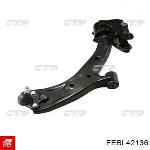 Compre 42136 Febi Braço oscilante inferior direito de suspensão dianteira