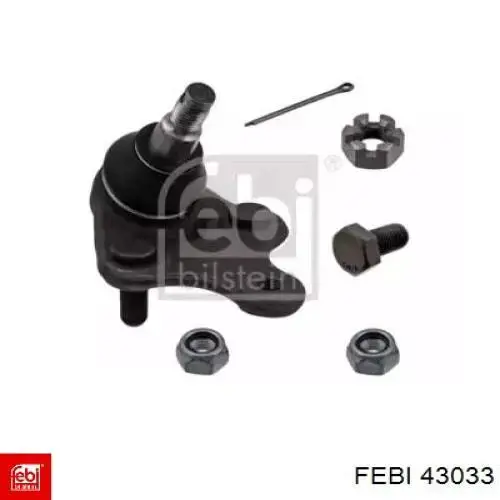 Compre 43033 Febi Suporte de esfera inferior