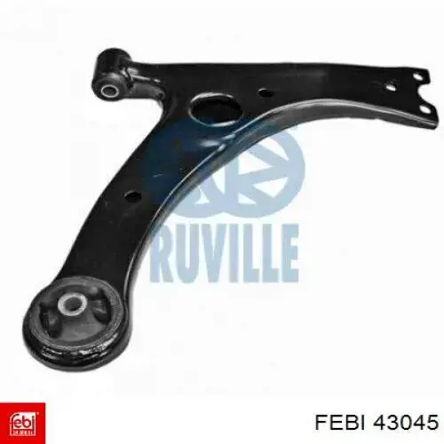 Compre 43045 Febi Braço oscilante inferior direito de suspensão dianteira