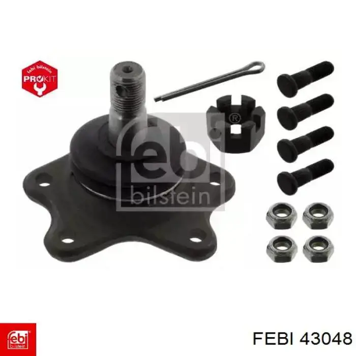 43048 Febi Suporte de esfera superior
