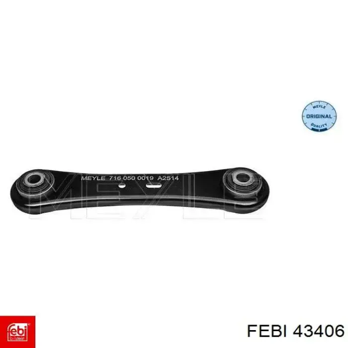 Braço oscilante inferior esquerdo de suspensão traseira/direita Febi 43406 preço, a partir de 22,83 USD