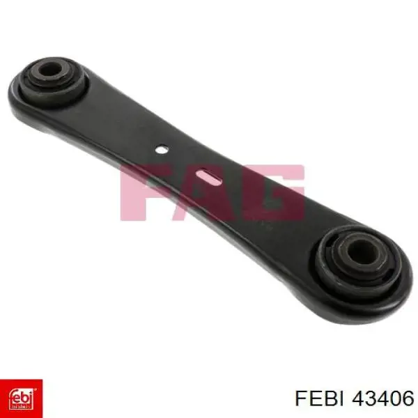 Compre 43406 Febi Braço oscilante inferior esquerdo de suspensão traseira/direita