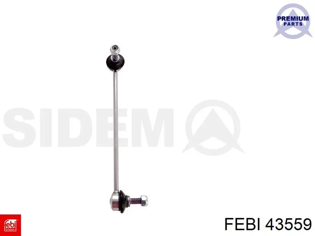 Compre 43559 Febi Montante esquerdo de estabilizador dianteiro