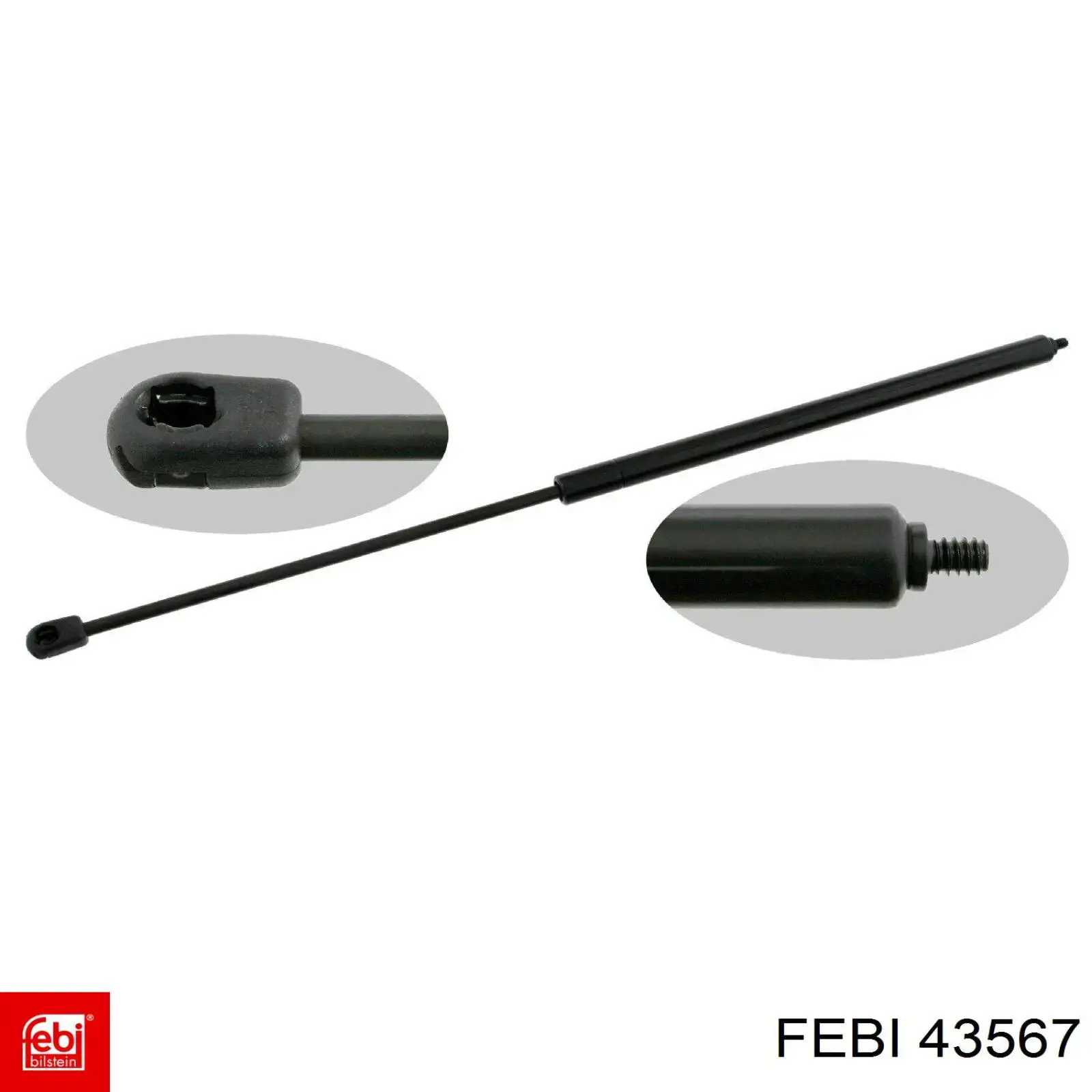 43567 Febi Tanque de expansão do sistema de esfriamento