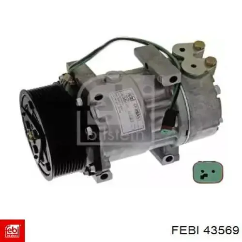 Compressor de aparelho de ar condicionado Febi 43569 preço, a partir de 227,77 USD