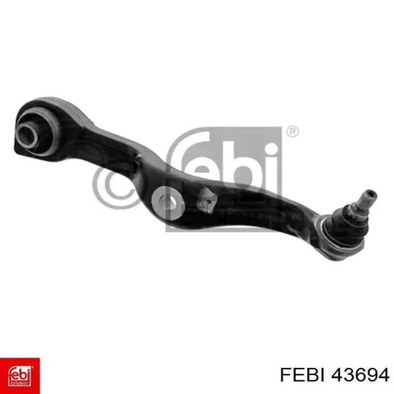 Braço oscilante inferior direito de suspensão dianteira Febi 43694 preço, a partir de 97,16 USD