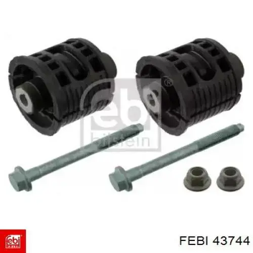 Compre 43744 Febi Bloco silencioso de viga traseira (de plataforma veicular)