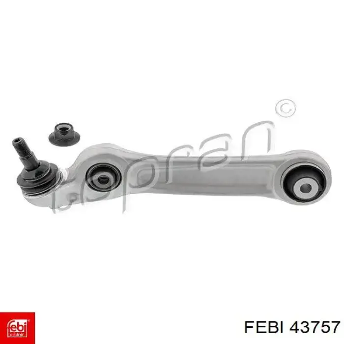 Compre 43757 Febi Braço oscilante inferior esquerdo de suspensão dianteira