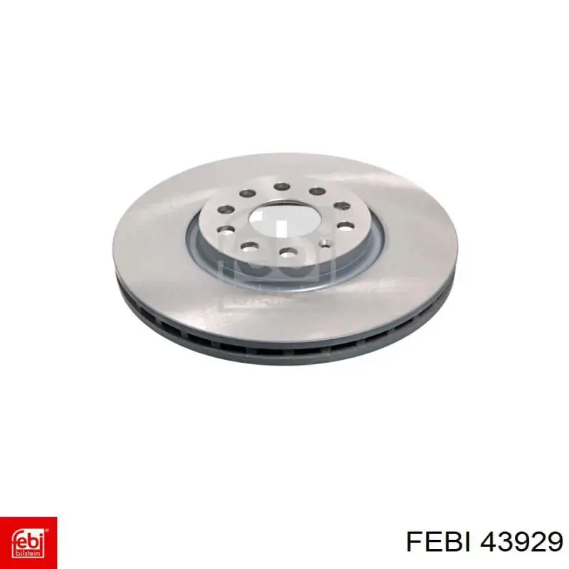 43929 Febi Disco do freio dianteiro