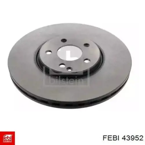Compre 43952 Febi Disco do freio dianteiro