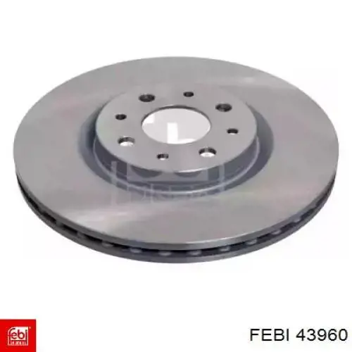 43960 Febi Disco do freio dianteiro