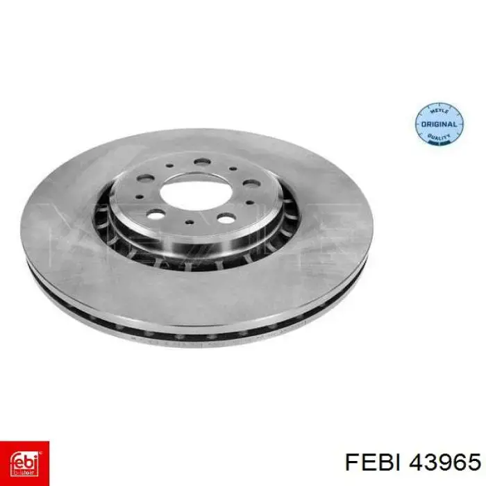 Compre 43965 Febi Disco do freio dianteiro