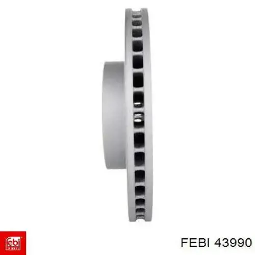 Compre 43990 Febi Disco do freio dianteiro
