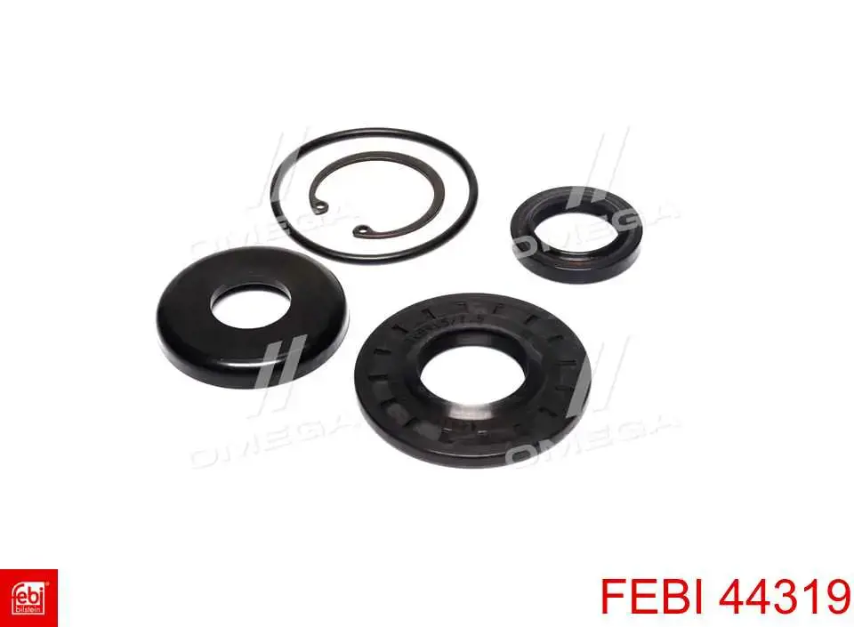 Kit de reparação da cremalheira da direção (do mecanismo), (kit de vedantes) Febi 44319 preço, a partir de 11,85 USD