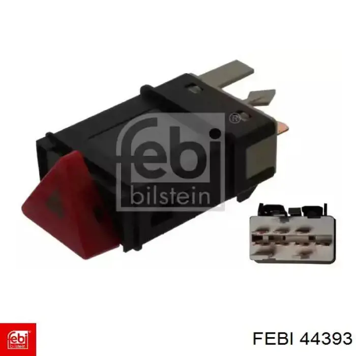 Botão de ativação do sinal de emergência Febi 44393 preço, a partir de 28,12 USD