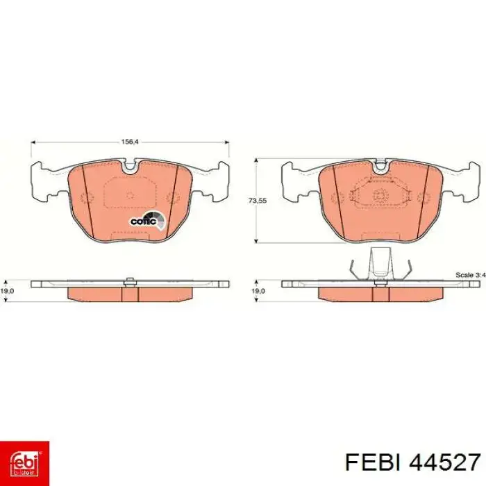 Compre 44527 Febi Bucim do mecanismo de direção, kit de reparação