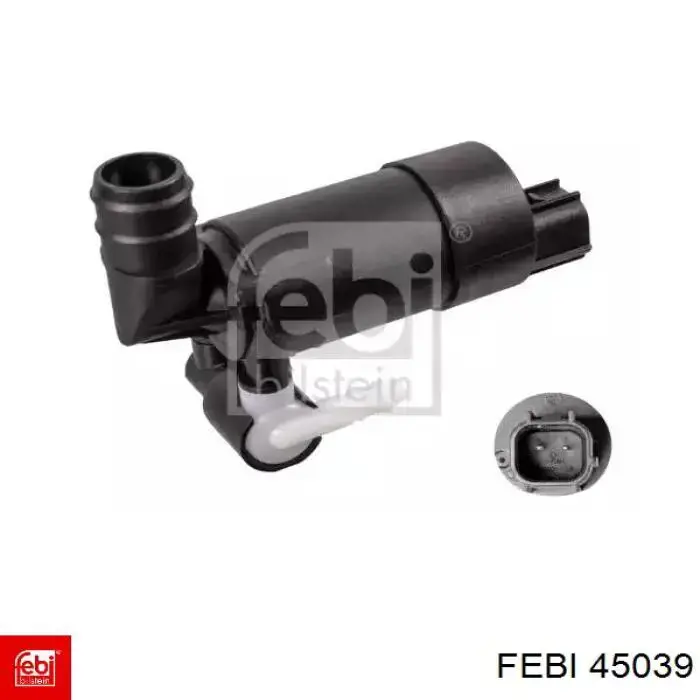 Bomba de motor de fluido para lavador de vidro dianteiro/traseiro Febi 45039 preço, a partir de 21,94 USD