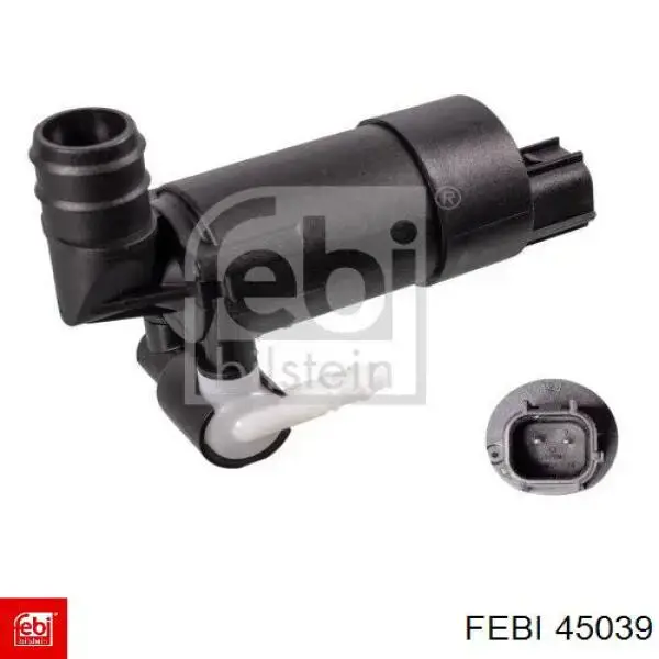 Compre 45039 Febi Bomba de motor de fluido para lavador de vidro dianteiro/traseiro