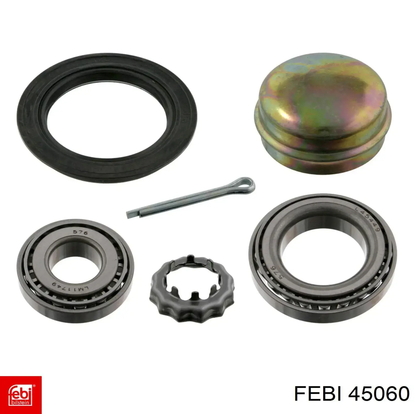 Compre 45060 Febi Coxim (suporte) traseiro de motor (bloco silencioso)