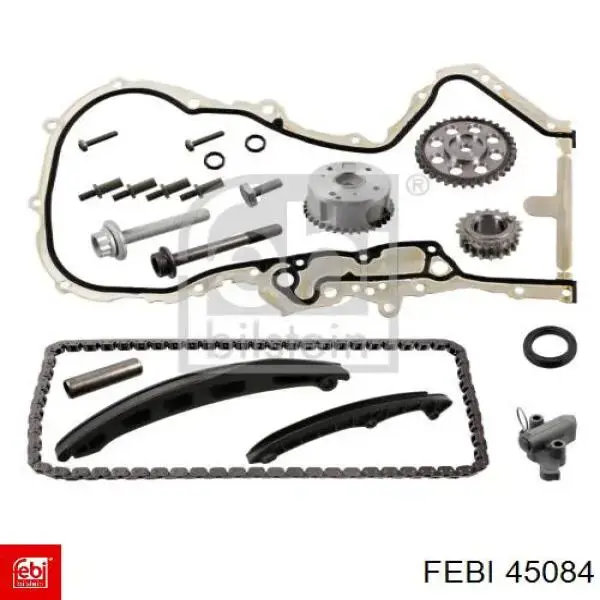 Engrenagem de cadeia da roda dentada da árvore distribuidora de motor Febi 45084 preço, a partir de 112,35 USD