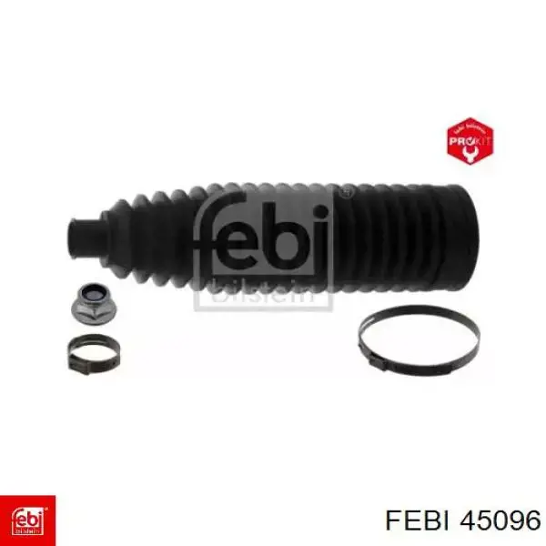 45096 Febi Bota de proteção do mecanismo de direção (de cremalheira)