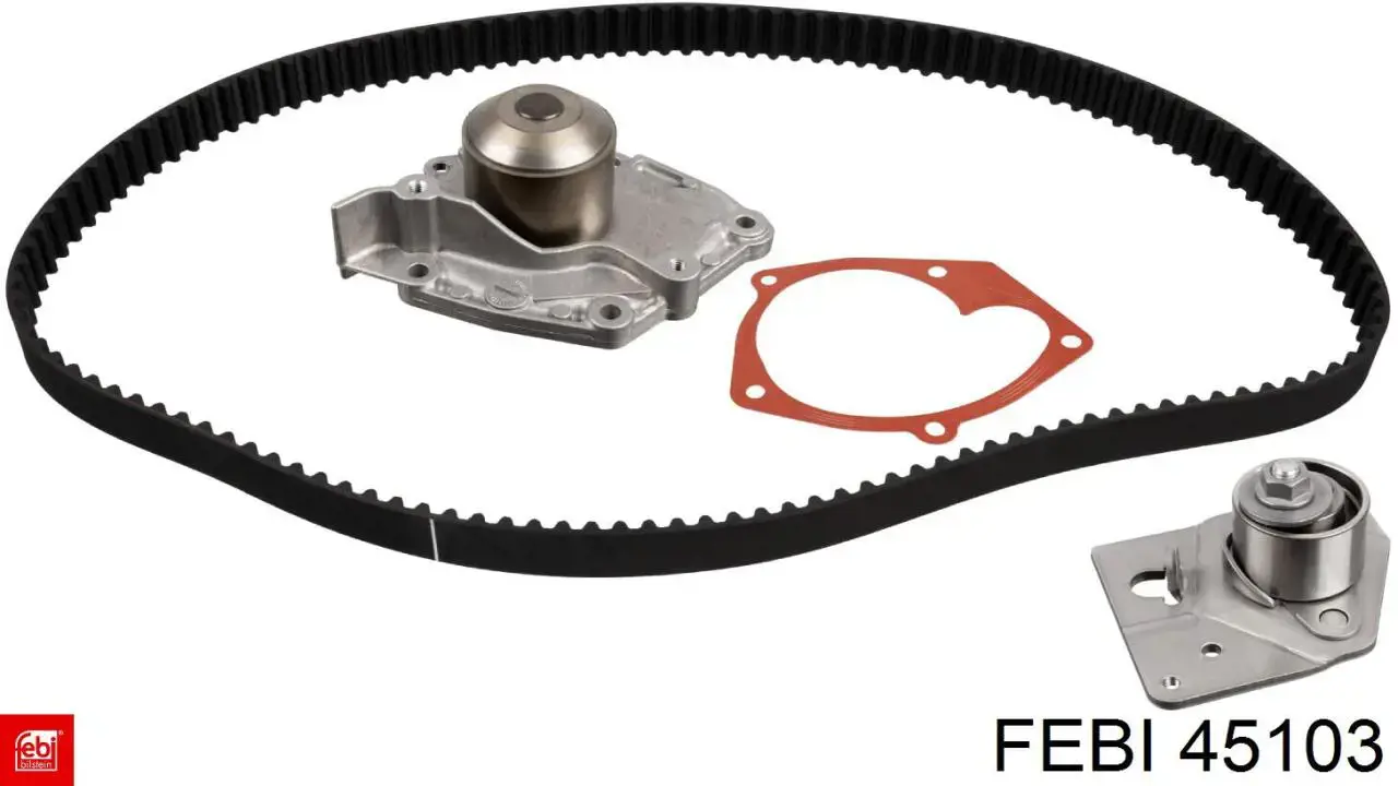 Correia do mecanismo de distribuição de gás, kit Febi 45103 preço, a partir de 184,79 USD