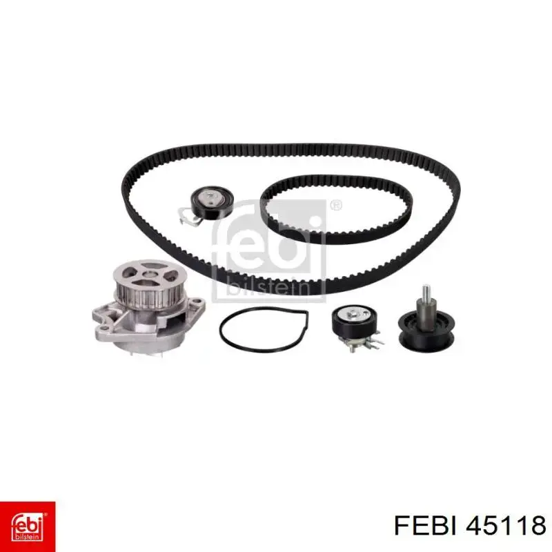 Compre 45118 Febi Correia do mecanismo de distribuição de gás, kit