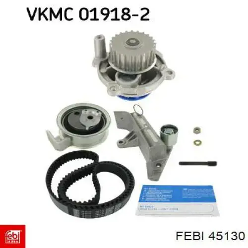 Correia do mecanismo de distribuição de gás, kit Febi 45130 preço, a partir de 202,92 USD