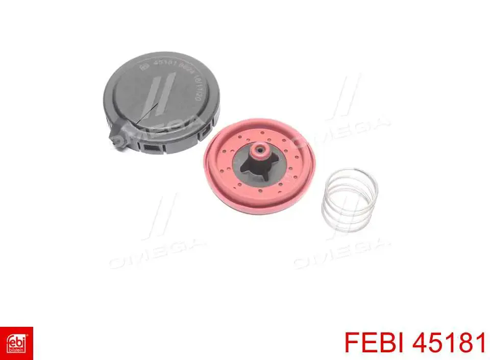 Válvula PCV de ventilação dos gases de cárter Febi 45181 preço, a partir de 15,45 USD