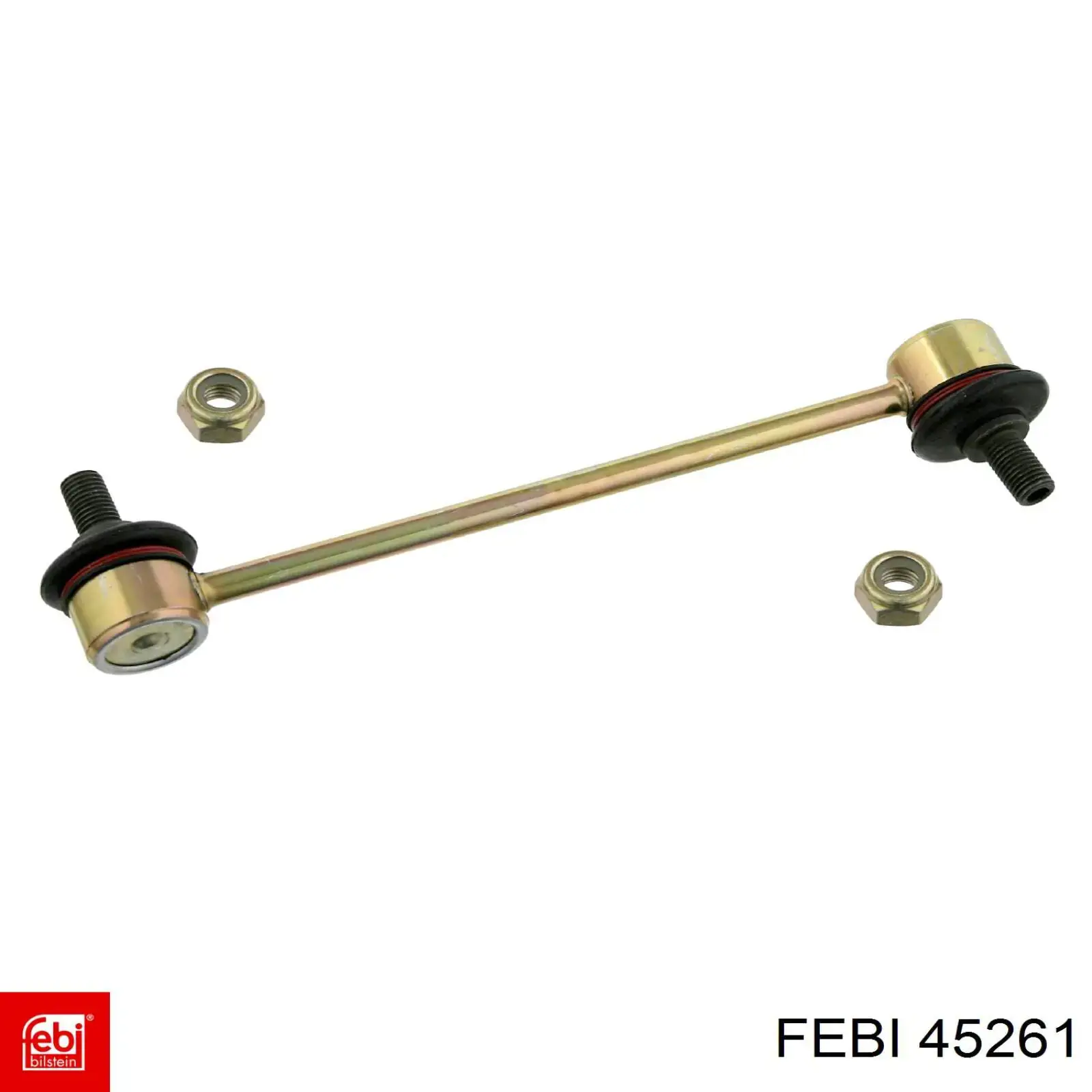 45261 Febi Pára-choque (grade de proteção) de amortecedor traseiro + bota de proteção