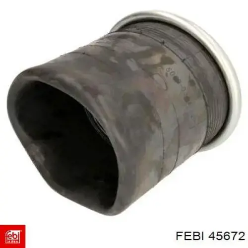 Compre 45672 Febi Coxim pneumático (suspensão de lâminas pneumática) do eixo