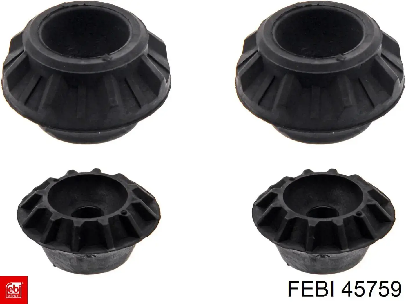 Coxim pneumático (suspensão de lâminas pneumática) do eixo Febi 45759 preço, a partir de 58,40 USD