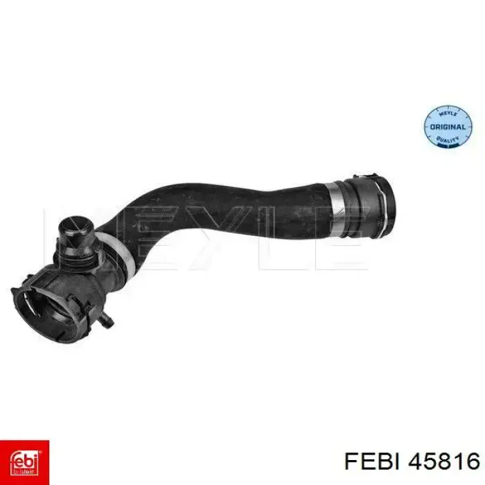 45816 Febi Mangueira (cano derivado) do radiador de esfriamento superior