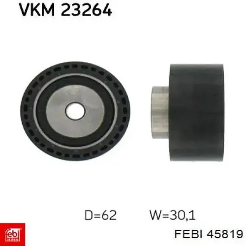 Compre 45819 Febi Mangueira (cano derivado) do radiador de esfriamento superior