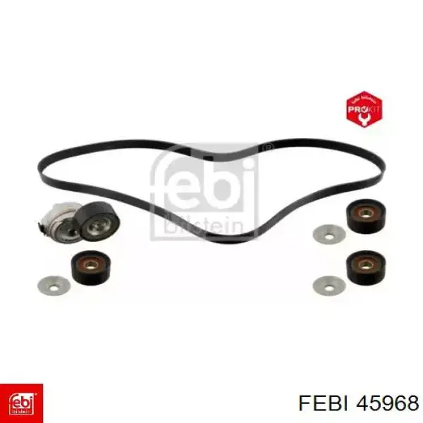 45968 Febi Correia dos conjuntos de transmissão, kit