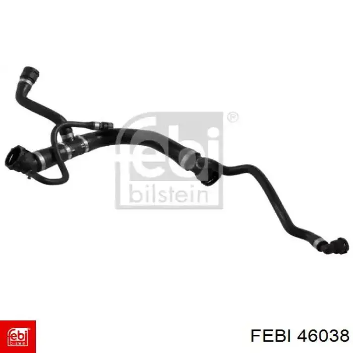 46038 Febi Mangueira (cano derivado) do radiador de esfriamento superior