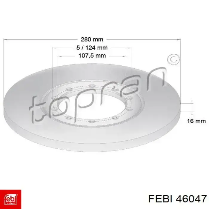 Sensor do nível do fluido de esfriamento no tanque Febi 46047 preço, a partir de 33,04 USD