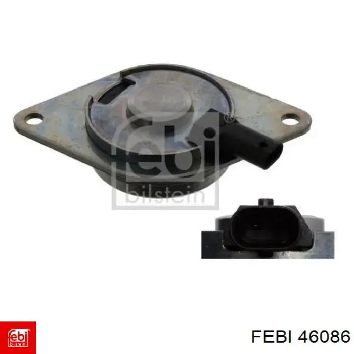 46086 Febi Válvula eletromagnética de posição (de fases) da árvore distribuidora