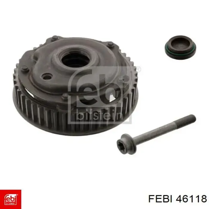 Compre 46118 Febi Engrenagem de cadeia de roda dentada da árvore distribuidora de admissão de motor