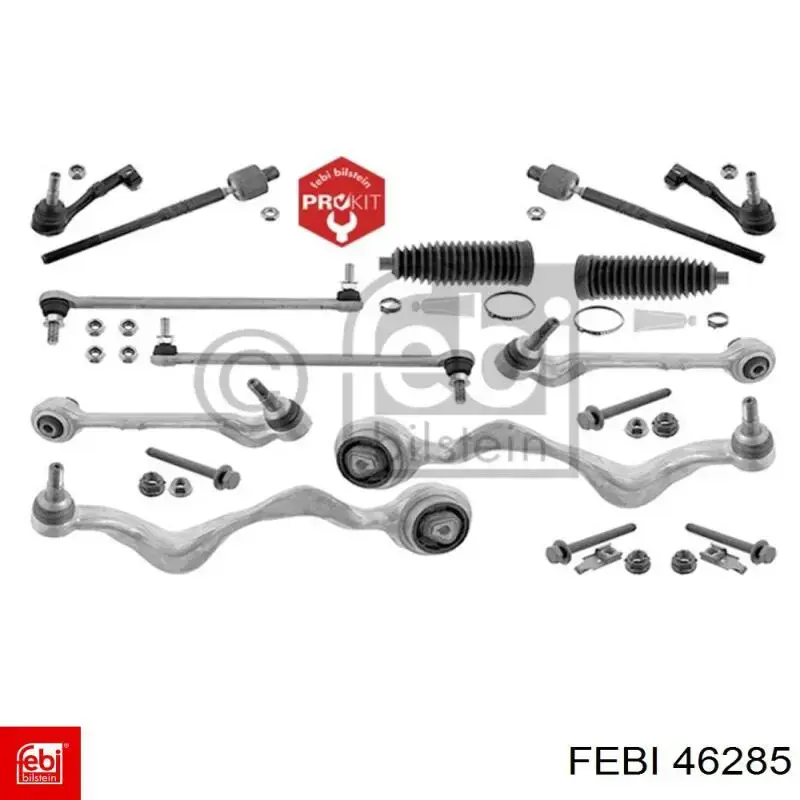 Kit de braços oscilantes de suspensão dianteira AYD 8913154