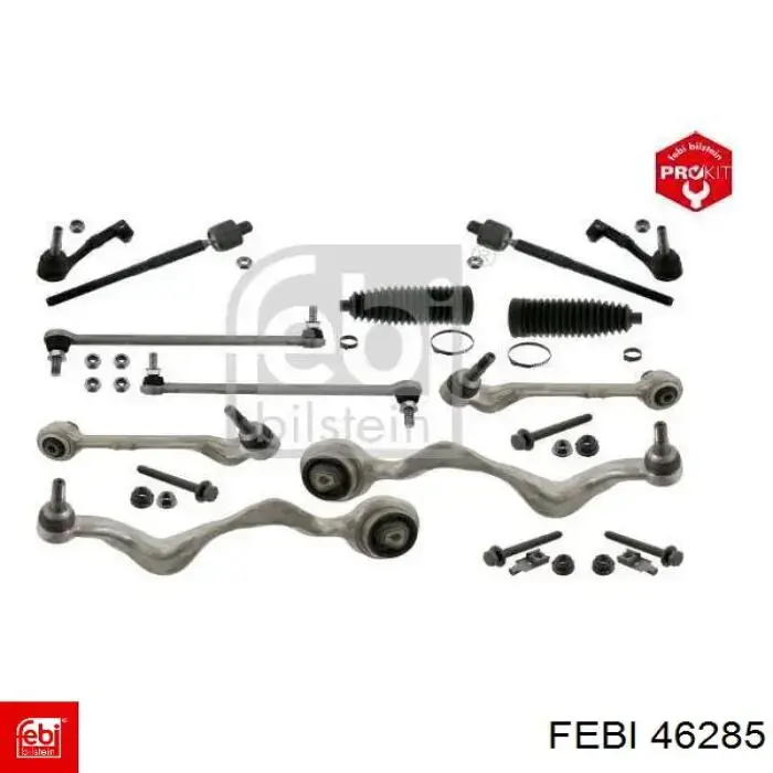 8913154 AYD Kit de braços oscilantes de suspensão dianteira