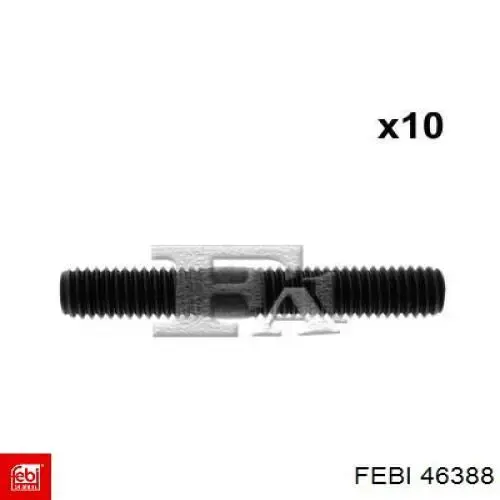 Compre 46388 Febi Prego de tubo coletor de escape